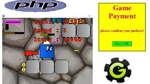 🎵💡⏩Game maker 8: in app purchase system [php site][60fps]