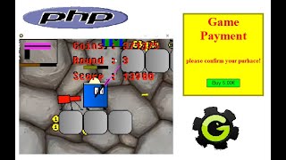 🎵💡⏩Game maker 8: in app purchase system [php site][60fps]