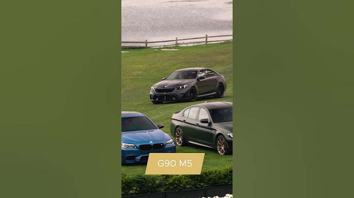Which one is your favorite BMW M5?