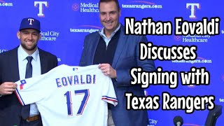 Celebrity Nathan Eovaldi Talks Signing with Texas Rangers Profile