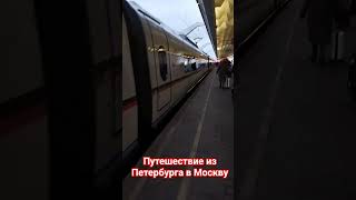 Поездка Из Петербурга В Москву За 4 Часа. 22.11.2023 Г. #Сапсан #Ржд #Правильныерешения #Путешествие