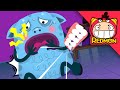 Five little monsters jumping on the bed | Super songs | Nursery rhymes | REDMON