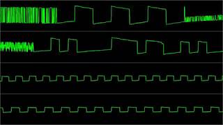 Richard Munns - Black Lamp [Atari 8-bit] (Oscilloscope View)