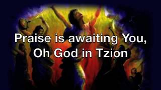 Video thumbnail of "Praise is Awaiting You - Paul Wilbur (Lyrics)"