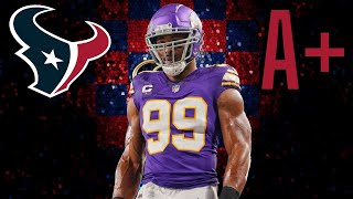 The Danielle hunter Houston Texans SIGNING Changes EVERYTHING...