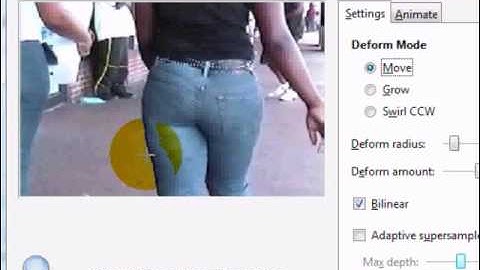 How to remove fat with GIMP