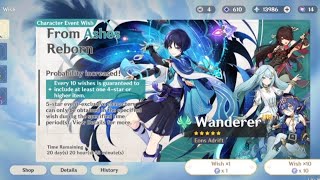 Genshin Impact | Pulling for Wanderer