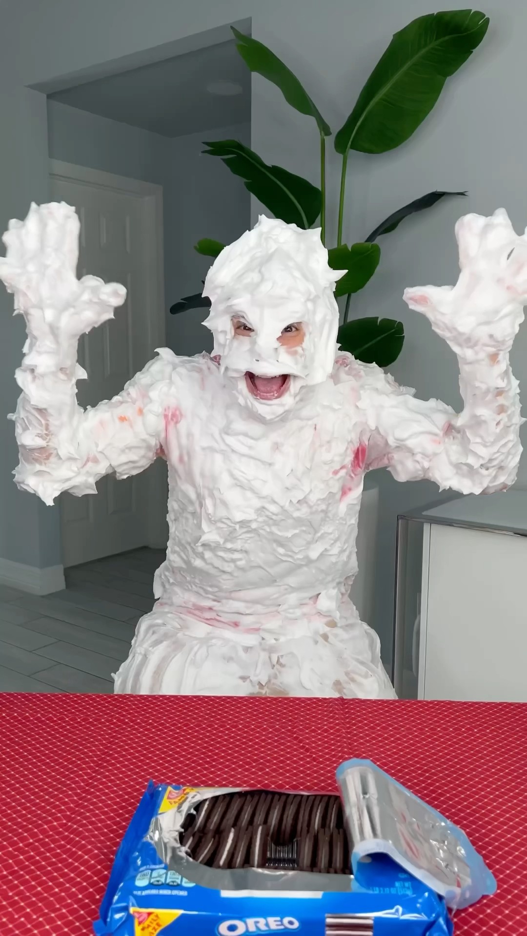 Monster filled him with cream ?? #shorts