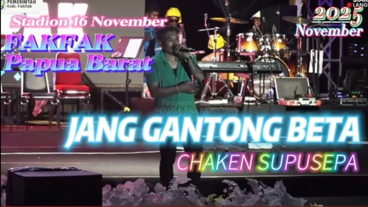 JANG GANTONG BETA - Chaken Supusepa | Hut Kota Fakfak Ke 125 Tahun