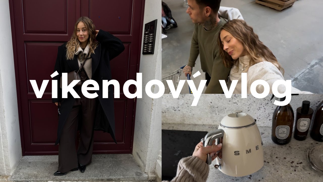 víkendový vlog | vybavování bytečku, nákupy & unboxing, skin care rutina