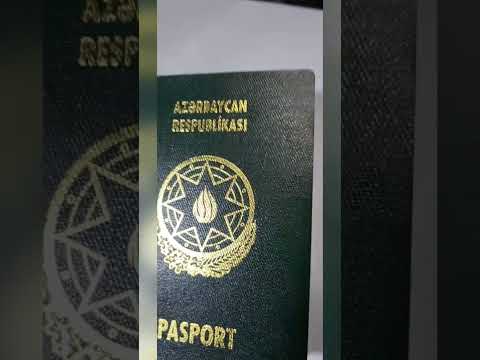 Video: Pasportda pasport nömrəsi haradadır?