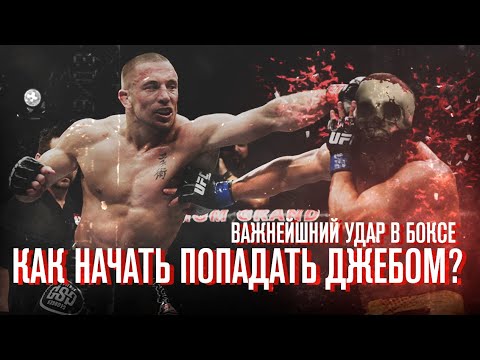 Удар газели в боксе