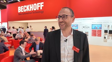 Beckhoff Booth Tour at SPS Nuremberg 2025 modular robotics MX-System and TwinCAT Core Boost