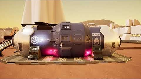 MODULAR MARS COLONY SCI-FI BASE