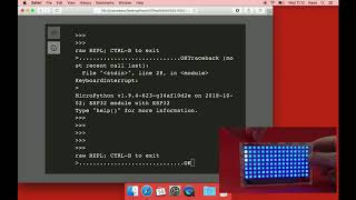 Kano Pixel Kit - MicroPython - Pong