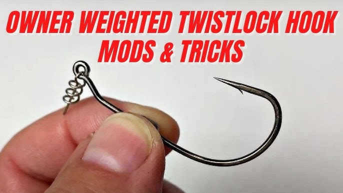 Owner Flashy Swimmer Weedless Weighted Rigging Hook Review 