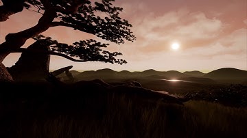 Unreal Engine 4 Showcase Animation: Lion King, Grassland, Pride Rock, Enviroment Design
