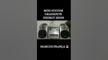 MINI SYSTEM GRADIENTE ENERGY SE650 😎😏🤌🔊🔊