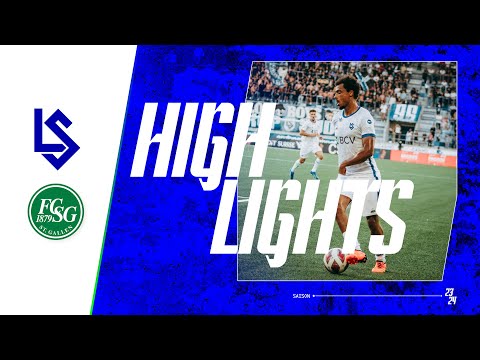 Lausanne St. Gallen Goals And Highlights