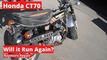 Honda Trail CT70 Setting Over 20 Years