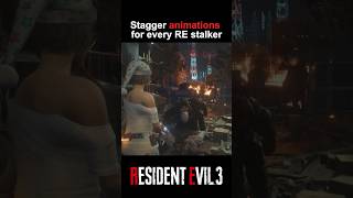 stagger animations for every chasers #residentevil