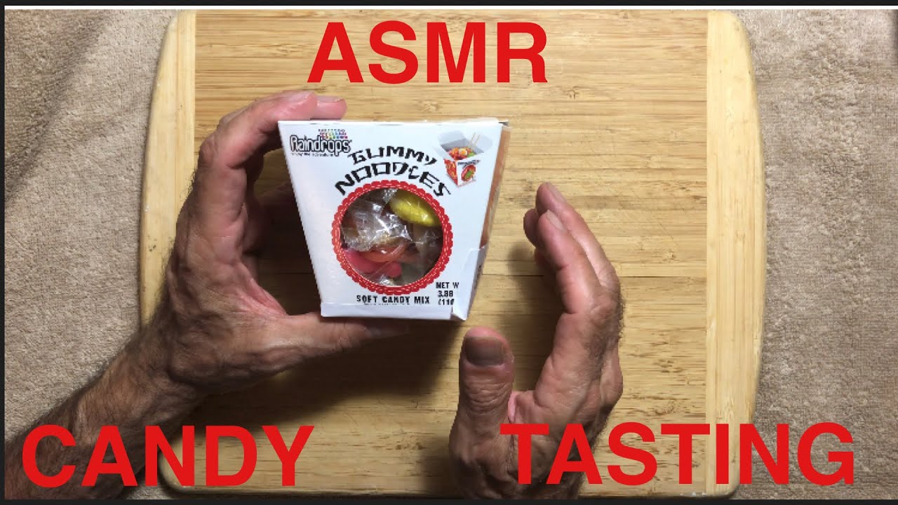 ASMR CANDY TASTING