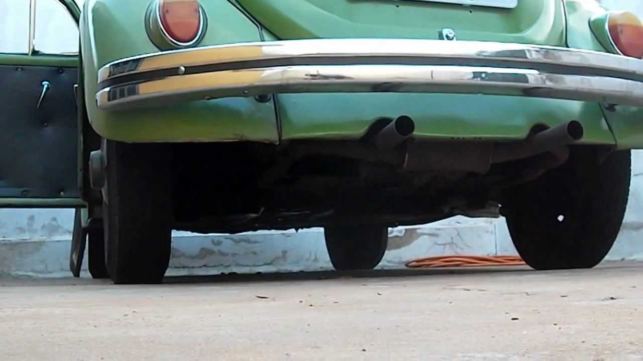 Fusca Escapamento capetinha 4 X 2