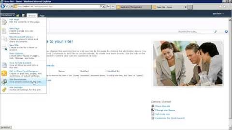 synapseindia sharepoint development Create a new SharePoint Site Collection Administrator