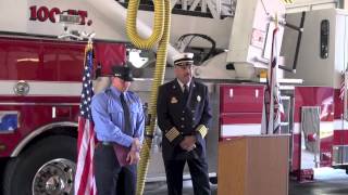 Easthampton (01027) Swearing in of new Fire Fighter 6/20/13