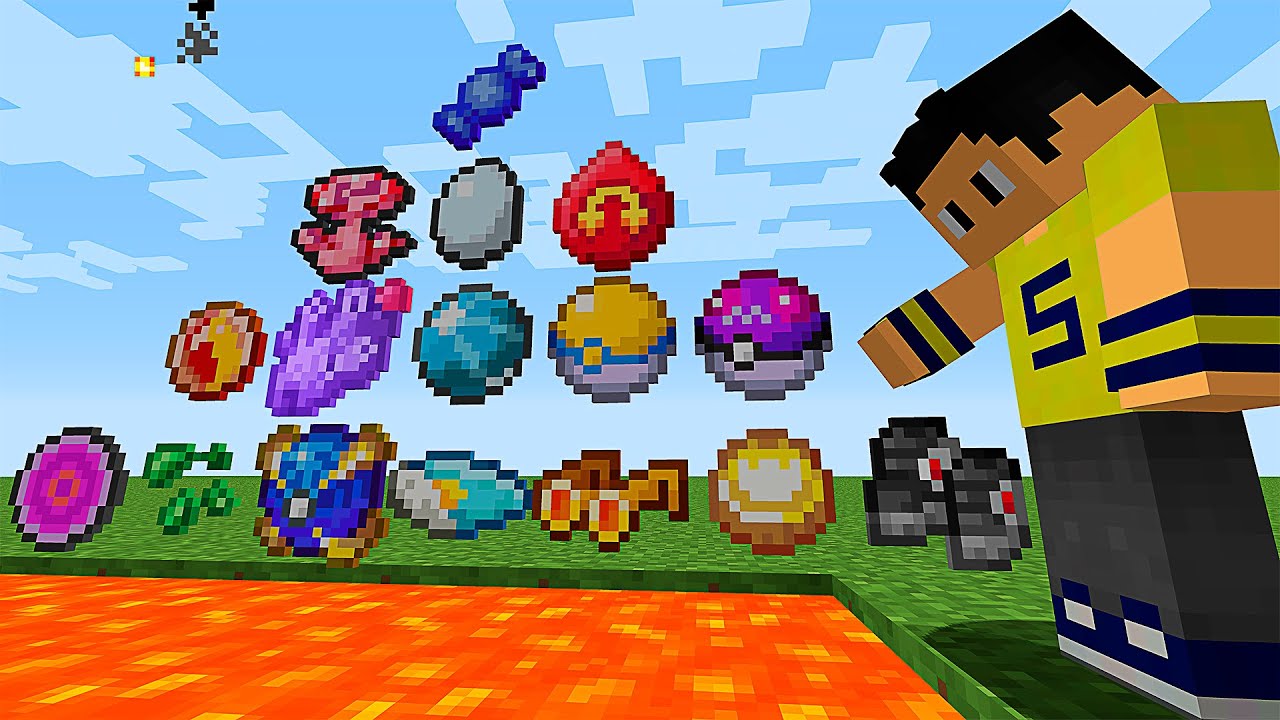 Perdi Muitos Itens Raros no Minecraft Pixelmon - YouTube