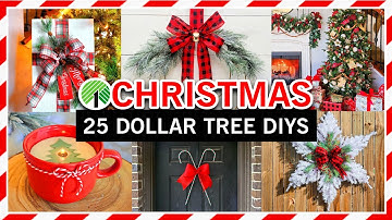 25 Of The Best Looking Dollar Tree Christmas DIYs
