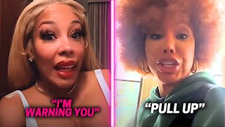 K Michelle CONFRONTS Tamar Braxton For Calling Her FAKE | Tamar Pulls Up