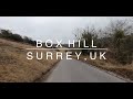 4K Box Hill (Surrey, UK) Car Drive