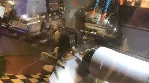Demonstration of a Star SV-38R CNC Swiss-type Automatic Lathe at PMTS 2019