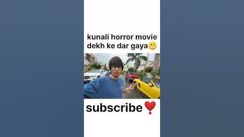 Kunali horror movie dekh ke dar gaya😬 #viralshort @souravjvlogs #trendingshorts #stree2