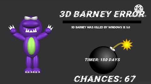 3D Barney error (Barney error 11) [part 8]