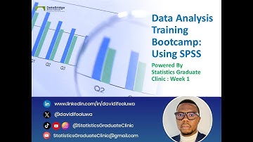 Data Analysis Training Bootcamp Cohort 1 Week 1