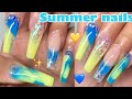 How To: Summer Polygel Nails using @Makartt Official Polygel Kits | Nails by Kamin