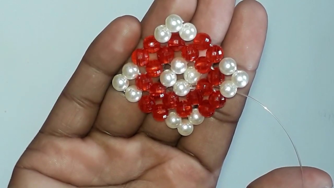 পুতির দিয়ে চাবির রিং তৈরি করা শিখুন - How To Make Beaded Keyrings - Putir Cabir ring