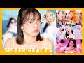MY SISTER REACTS TO BLACKPINK, TWICE AND IZONE : EP 2