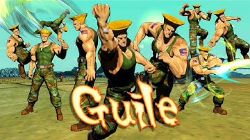 UMVC 3 Palette Swap - Guile Combos