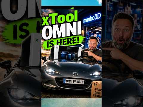 xTool Omni ausgepackt! 😍 Der wohl krasseste UV-Drucker 2026?