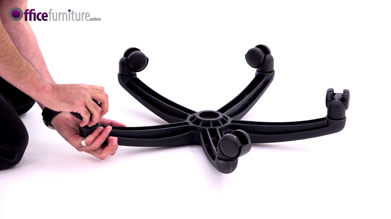 Comfort 3Lever Operator Chair assembly instruction YouTube