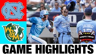 #12 North Carolina vs William & Mary Highlights | NCAA Baseball Highlights | 2024 College Baseball