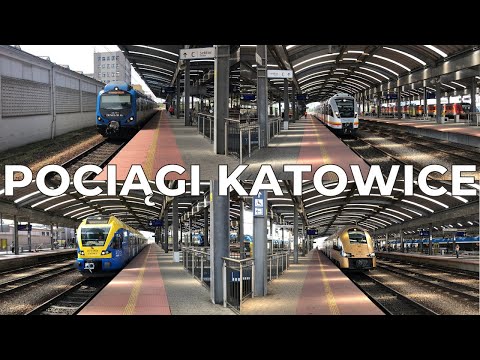 Pociągi Katowice (111Ed, EN78, EN76, SU4220, EN71, 61WE, EN75, EU07, 34WE, 183)