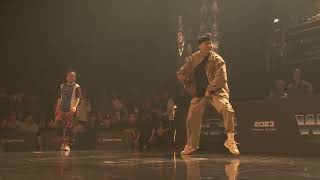 WDC 2023 FINAL HIPHOP best8 RICE BALL & GT.MIKO　vs　Mia&SHOGO