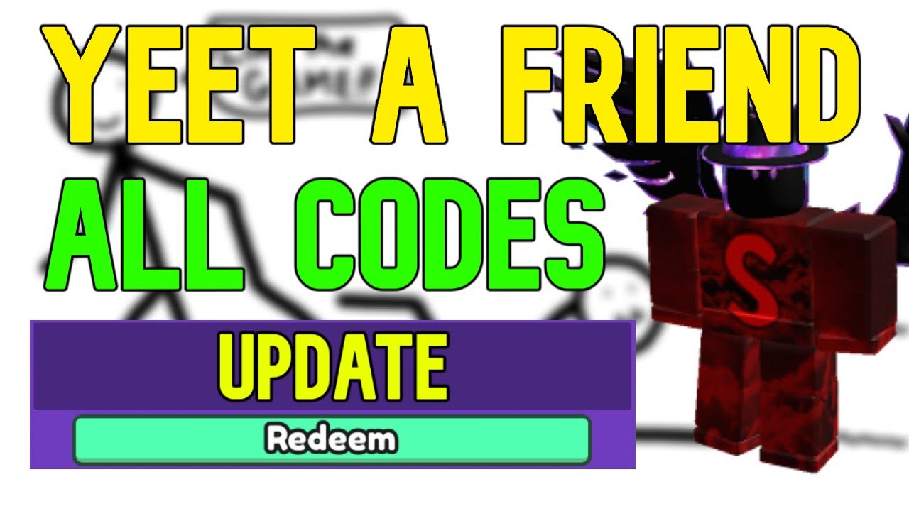 ALL Yeet A Friend CODES Roblox Yeet A Friend Codes (May 2023) YouTube