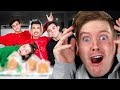 Best Friends Build A Gingerbread Dream House ft. Emma Chamberlain, Dolan Twins Sister Squad Reaction