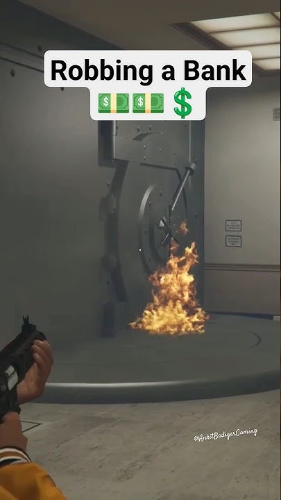 How Do You Rob A Bank On Gta V Offline how to rob bank in GTA 5 offline 💵💵 #gta5 #shorts #gaming - YouTube