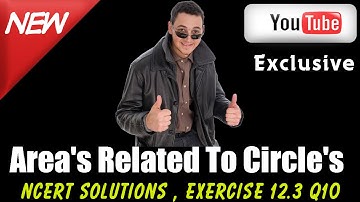 CBSE Class 10 Maths l Areas Related To Circles l NCERT Solution , Exercise 12.3 Q10